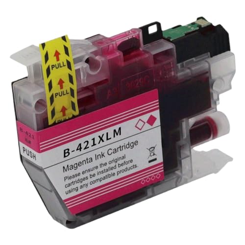 eRgDFS Kompatibel mit Inkjet-Patrone MFC-J6940DW DCP-J1140DW-Modelle, einschließlich LC422 LC421 LC422XL LC421XL(1PC 421XL M) von eRgDFS