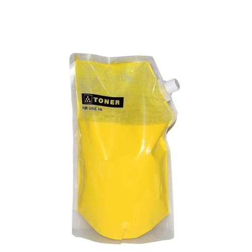 eRgDFS Kompatibel mit MP C6503 C8003 IM C6500 C8000 MPC6503 MPC8003 IMC6500 IMC8000 Modelle 1 kg Farbtonerpulver(Yellow) von eRgDFS