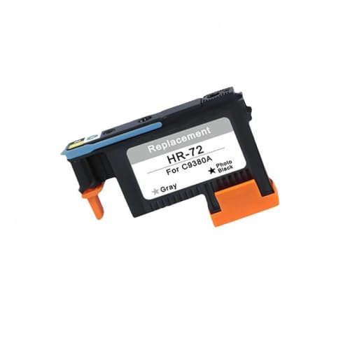 eRgDFS Kompatibel mit Printhead 72 C9380A C9383A C9384A DesignJet T610 T620 T770 T790 T795 T1100 T1120 T1200 T1300 T2300(GY and PBK) von eRgDFS