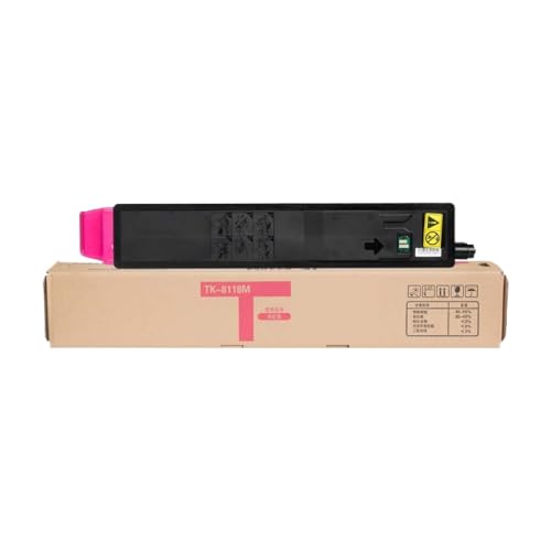 eRgDFS Kompatibel mit TK-8118 Toner Patrone M8124 2460CI 2470CI M8130XIDN Nachfülltoner(M) von eRgDFS