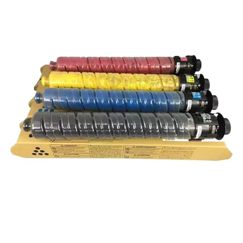 eRgDFS Kompatibel mit Tonerpatrone Farbkopierern MP C2003 C2503 C2004 C2504 C3003 C3503 C4503 C5503 C3004 C3504 C4504 BK280G CMY200G(Black 280g1pcs) von eRgDFS