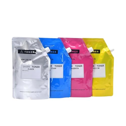 eRgDFS Kompatibel mit Tonerpulver TN220 TN321 TN512 TN514 TN516 ADT-307 Verwendung mit 7122 7128 C226I 286i C7222I 7228i C220 280 C360 Drucker Drucker(500G-Magenta) von eRgDFS