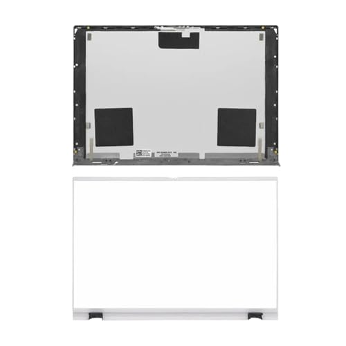eRgDFS Kompatible LCD -Rückdeckabdeckung vordere Lünette Scharnierscharnierabdeckung Heckdeckel Kompatibel mit 7400 7401 Modelle 0NCVP1 0CYKR7(A B Cover) von eRgDFS