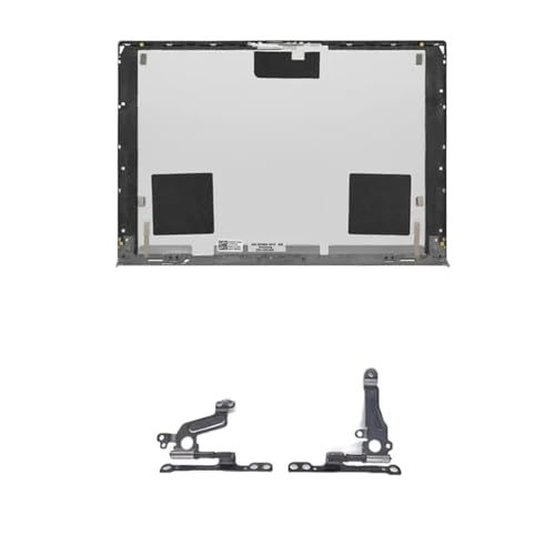 eRgDFS Kompatible LCD -Rückdeckabdeckung vordere Lünette Scharnierscharnierabdeckung Heckdeckel Kompatibel mit 7400 7401 Modelle 0NCVP1 0CYKR7(A Cover Hinges) von eRgDFS