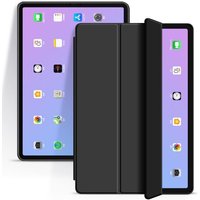 eSTUFF DENVER Folio Case für das iPad Pro 11" (2024) - Black PU leather von eSTUFF
