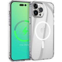 eSTUFF Berlin Magnetic Hybrid Case für das iPhone 14 Pro - Clear (Bulk) von eSTUFF