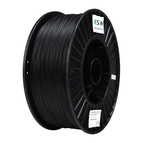 eSUN ABS+ Filament 1.75mm, Low Warping 3D Drucker Filament ABS Plus, Maßgenauigkeit +/- 0.03mm, 2.5KG Spule 3D Druck Filament für 3D Drucker, Schwarz eSUN ABS+ Filament 1.75mm, Low Warping 3D Drucker Filament ABS Plus, Maßgenauigkeit +/- 0.03mm, 2.5KG Spule 3D Druck Filament für 3D Drucker, Schwarz von eSUN