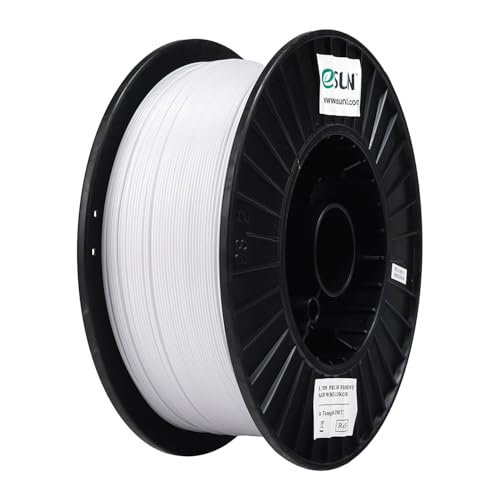 eSUN PETG Filament 1.75 mm, PETG 3D Printer Filament, Measurement Accuracy +/- 0.03 mm, 2.5KG Spule 3D Druck Filament für 3D Drucker, Einfarbig weiß eSUN PETG Filament 1.75 mm, PETG 3D Printer Filament, Measurement Accuracy +/- 0.03 mm, 2.5KG Spule 3D Druck Filament für 3D Drucker, Einfarbig weiß von eSUN