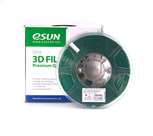 eSun 3D Drucker Filament ABS+ PLUS 1,75mm 1kg DUNKELGRÜN von eSUN