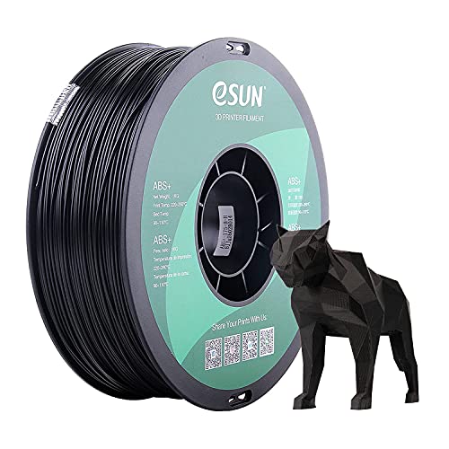 eSun 3D Drucker Filament ABS+ PLUS 1,75mm 1kg SCHWARZ von eSUN