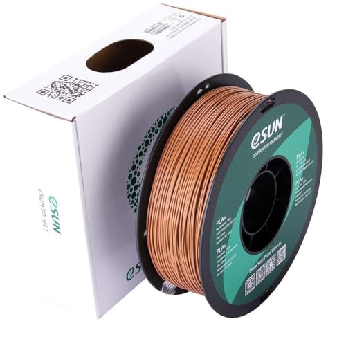 eSun 3D Drucker Filament PLA+ PLUS PRO 1,75mm 1kg HELL-BRAUN von eSUN