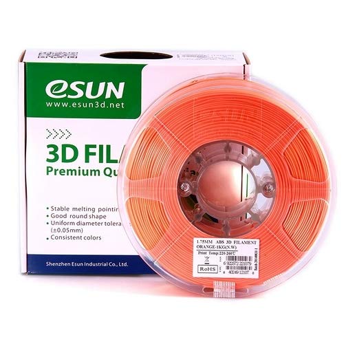 eSun ABS+ PLUS 1,75mm 1kg ORANGE 3D Drucker Filament von eSUN