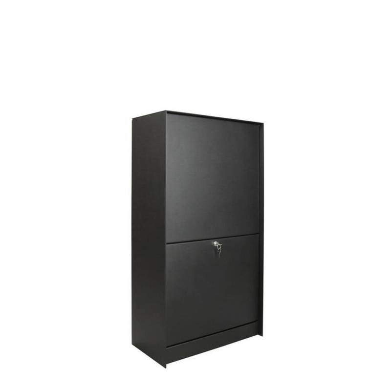 DROPBOX Design Paketbox RAL 9008 Pergola grau Sandstruktur matt Medium von eSafe