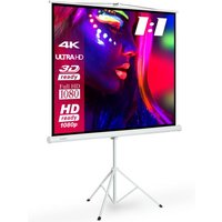 eSmart Economy EXS Stativ Leinwand 220 x 220 cm (123") 1:1 von eSmart