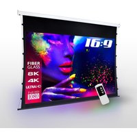 eSmart Germany Tageslicht Tension Leinwand GRAU Glasfaser 332x187 cm (150") 16:9 von eSmart