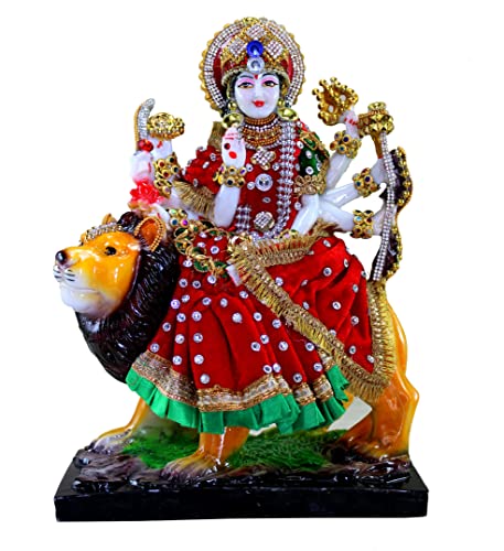 eSplanade Resin Maa Durga MATA Rani Sherawali Murti Idol Statue Sculpture (1561APC) von eSplanade