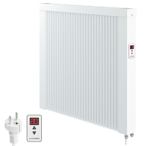 Flächenspeicherheizung areo direct 1300 Watt - simples Thermostat - Appsteuerung ohne Zusatzhardware möglich von eVARMO