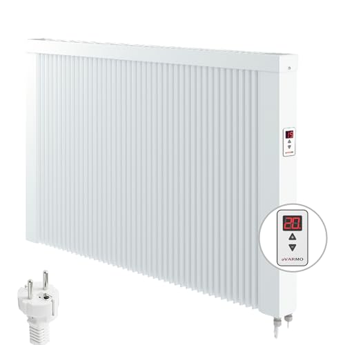 Flächenspeicherheizung areo direct 1950 Watt - simples Thermostat - Appsteuerung ohne Zusatzhardware möglich von eVARMO