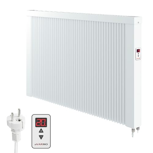 Flächenspeicherheizung areo direct 2600 Watt - simples Thermostat - Appsteuerung ohne Zusatzhardware möglich von eVARMO