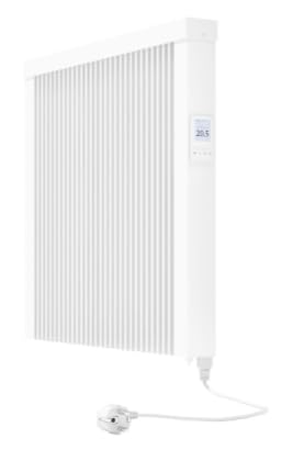 eVARMO Areo Smart GS 1000 W Elektroheizung Wandmontage - Elektroheizkörper mit Thermostat - Elektrische Heizung Smart Home - App steuerbare Heizung WLAN steuerbar - Digitale Elektroheizung von eVARMO