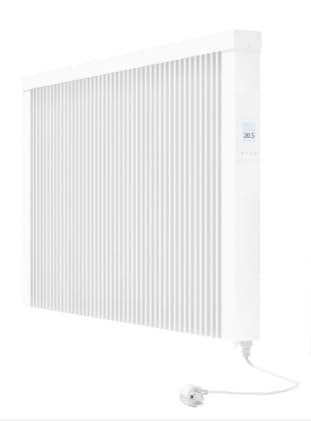eVARMO Areo Smart GS 1500 W Elektroheizung Wandmontage - Elektroheizkörper mit Thermostat - Elektrische Heizung Smart Home - App steuerbare Heizung WLAN steuerbar - Digitale Elektroheizung von eVARMO