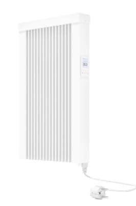 eVARMO Areo Smart GS 500 W Elektroheizung Wandmontage - Elektroheizkörper mit Thermostat - Elektrische Heizung Smart Home - App steuerbare Heizung WLAN steuerbar - Digitale Elektroheizung von eVARMO
