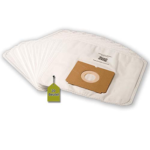 20 Staubsaugerbeutel kompatibel mit AEG Viva Quickstop… Serie AVQ, 20 Staubbeutel + 2 Mikro-Filter ähnlich Original Staubsaugerbeutel AEG Gr__ 28 von eVendix