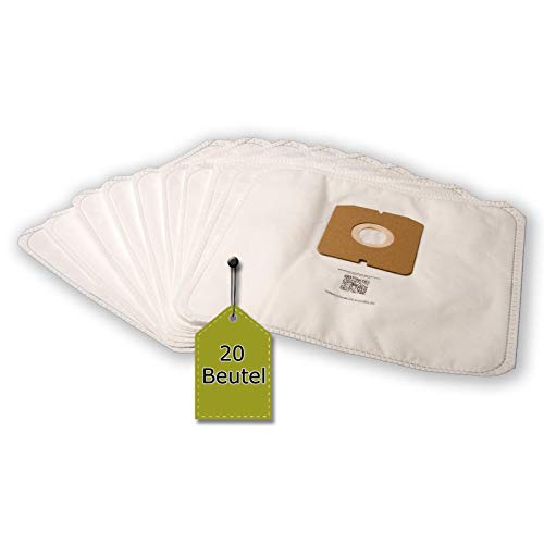 20 Staubsaugerbeutel kompatibel mit FAKIR PRESTIGE 3000, 20 Staubbeutel + 2 Mikro-Filter ähnlich Original Staubsaugerbeutel FAKIR 2019 804 20 Staubsaugerbeutel kompatibel mit FAKIR PRESTIGE 3000, 20 Staubbeutel + 2 Mikro-Filter ähnlich Original Staubsaugerbeutel FAKIR 2019 804 von eVendix