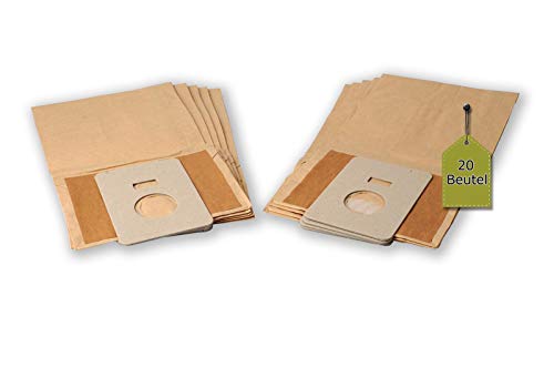 20 Staubsaugerbeutel kompatibel mit GOLDSTAR Turbo 1200, 20 Staubbeutel + 4 Mikro-Filter, kompatibel mit Staubsaugerbeutel Swirl H28 20 Staubsaugerbeutel kompatibel mit GOLDSTAR Turbo 1200, 20 Staubbeutel + 4 Mikro-Filter, kompatibel mit Staubsaugerbeutel Swirl H28 von eVendix