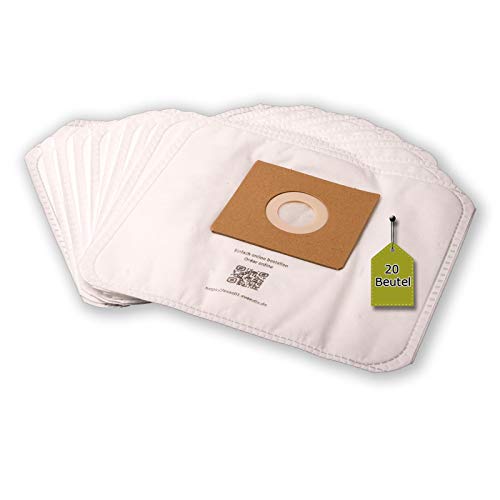 20 Staubsaugerbeutel kompatibel mit KHG BS-703 MT, 20 Staubbeutel + 2 Mikro-Filter, kompatibel mit Staubsaugerbeutel Swirl Y05/Y45 20 Staubsaugerbeutel kompatibel mit KHG BS-703 MT, 20 Staubbeutel + 2 Mikro-Filter, kompatibel mit Staubsaugerbeutel Swirl Y05/Y45 von eVendix