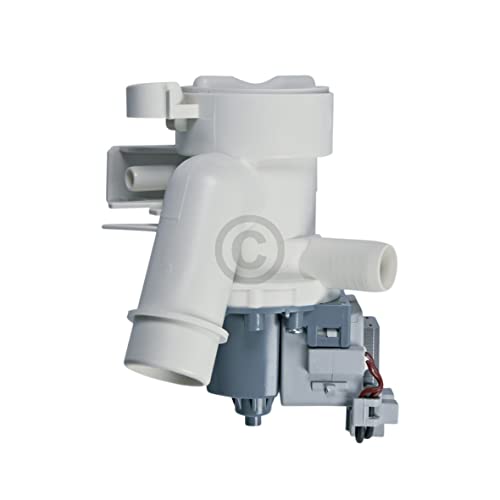 Ablaufpumpe kompatibel mit CANDY 41042258 Hanyu mit Kopf + Sieb für Waschmaschine Waschtrockner von eVendix
