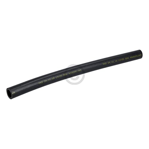 Einspülschlauch kompatibel mit BOSCH 00660697 205mm an Magnetventil für Waschmaschine von eVendix