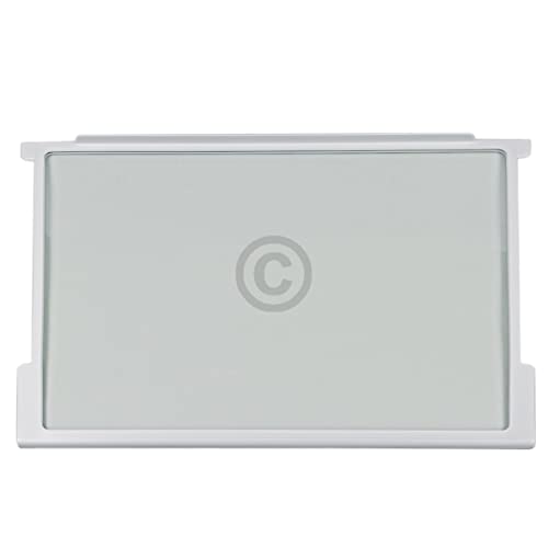 Glasplatte kompatibel mit GORENJE 163336 465x300mm für Lebensmittelfach Kühlschrank KühlGefrierKombination von eVendix