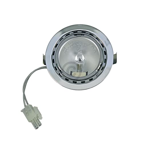 Halogenlampe kompatibel mit BOSCH 00175069 G4 20W 12V mit Gehäuse für Dunstabzugshaube von eVendix