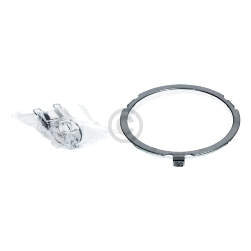 Halogenlampe kompatibel mit BOSCH 00629023 G9 20W mit Glasabdeckung und Metallring für Dunstabzugshaube von eVendix
