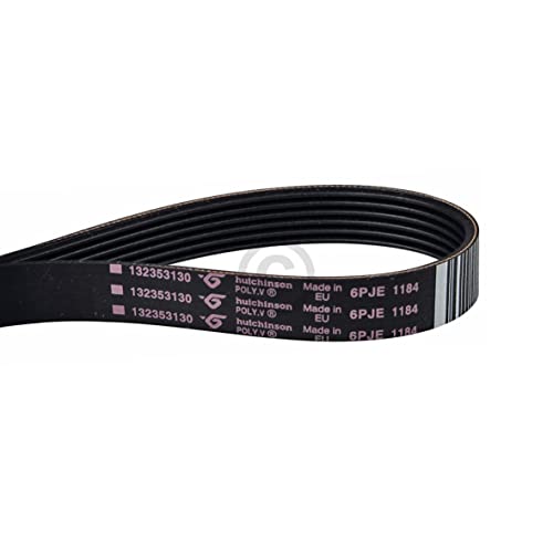 Keilrippenriemen 1184PJ6E kompatibel mit AEG 132353130/9 für Waschmaschine von eVendix