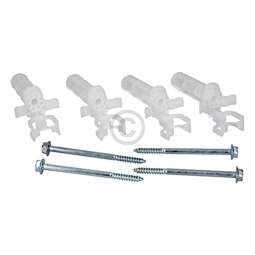 Transportsicherung kompatibel mit BOSCH 00636948 Fixierung für Trommel Waschmaschine 4Stck von eVendix