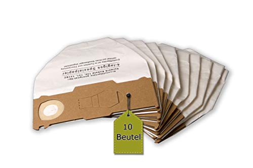 eVendix 10 Staubsaugerbeutel ähnlich FP 130, FP 131, Staubbeutel, Filtertüten kompatibel mit Vorwerk Kobold 130, 131, SC - 4 lagig eVendix 10 Staubsaugerbeutel ähnlich FP 130, FP 131, Staubbeutel, Filtertüten kompatibel mit Vorwerk Kobold 130, 131, SC - 4 lagig von eVendix