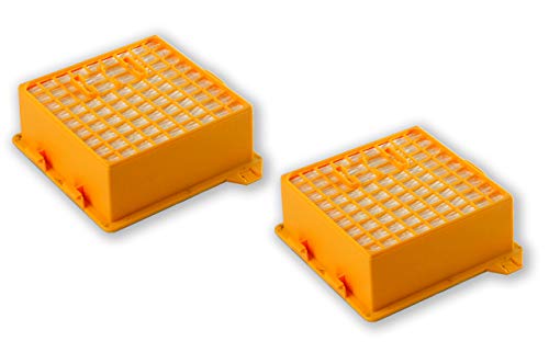 eVendix 2 x Hygiene-Mikrofilter HEPA Filter kompatibel mit Vorwerk Tiger VT 260 von eVendix