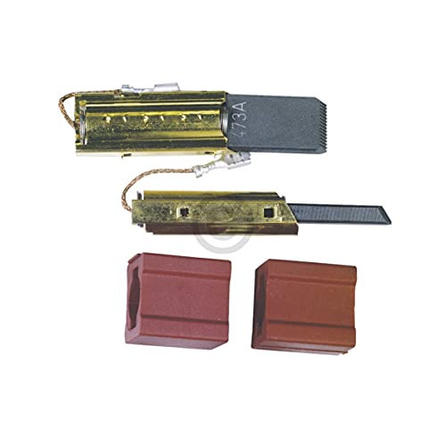 eVendix Kohlen Miele 4297414 mit Halter kpl für Waschmaschine Waschtrockner von eVendix