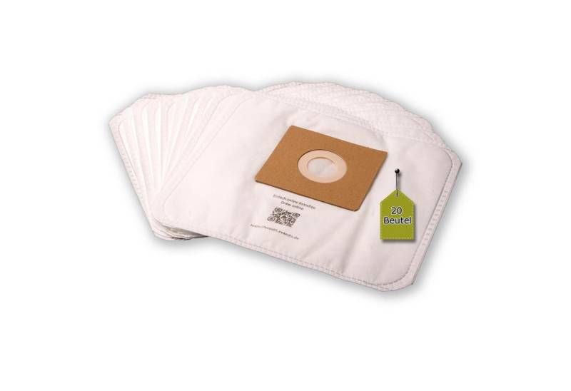 eVendix Staubsaugerbeutel 20 Staubsaugerbeutel passend für AMICA Ora VM 1032... 1036, passend für AMICA, 20 St., AMICA Ora VM 1032... 1036 von eVendix