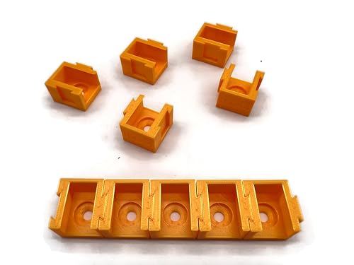 eXODA 10x Halterung für Wago 2er Klemmen Typ 221-612 bis 6mm2 von eXODA eXODA 10x Halterung für Wago 2er Klemmen Typ 221-612 bis 6mm2 von eXODA von eXODA