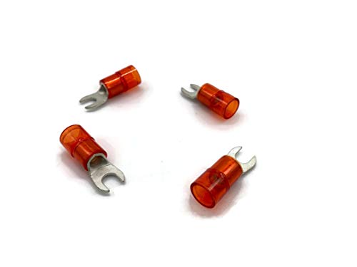 eXODA Gabelkabelschuh 6mm2 bis 10mm2 M5 isoliert 4x Ringöse Pressöse Quetschkabelschuhe rot eXODA Gabelkabelschuh 6mm2 bis 10mm2 M5 isoliert 4x Ringöse Pressöse Quetschkabelschuhe rot von eXODA