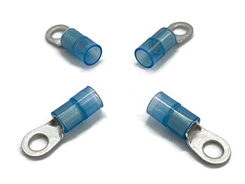 eXODA Kabelschuh 10mm2 bis 16mm2 M8 isoliert 4x Ringöse Pressöse Quetschkabelschuhe blau eXODA Kabelschuh 10mm2 bis 16mm2 M8 isoliert 4x Ringöse Pressöse Quetschkabelschuhe blau von eXODA