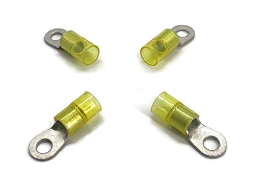 eXODA Kabelschuh 16mm2 bis 25mm2 M8 isoliert 4x Ringöse Pressöse Quetschkabelschuhe gelb eXODA Kabelschuh 16mm2 bis 25mm2 M8 isoliert 4x Ringöse Pressöse Quetschkabelschuhe gelb von eXODA