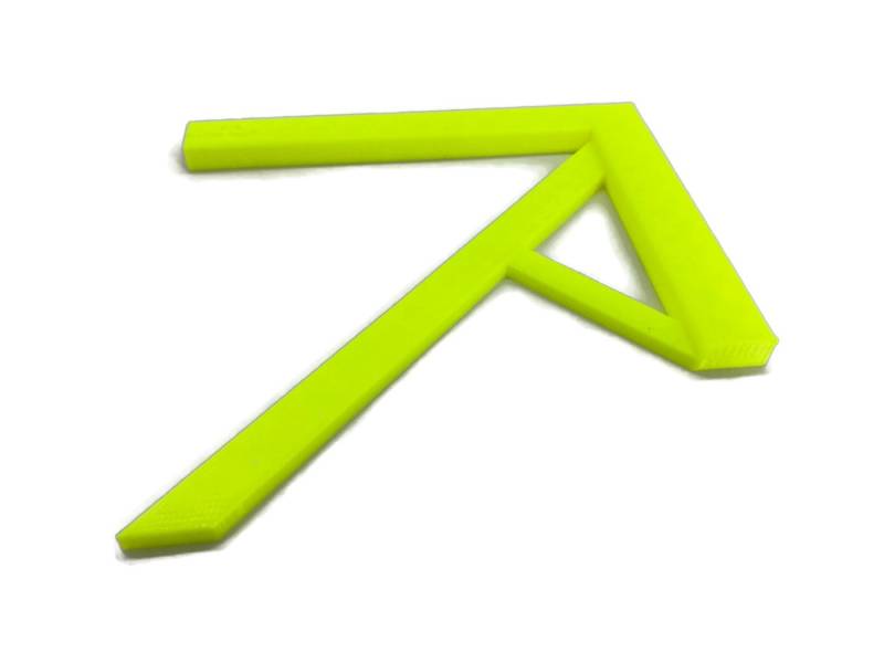 eXODA Messwinkel für Rundmaterial und Rechtecke, 150x110 mm (1-St) von eXODA