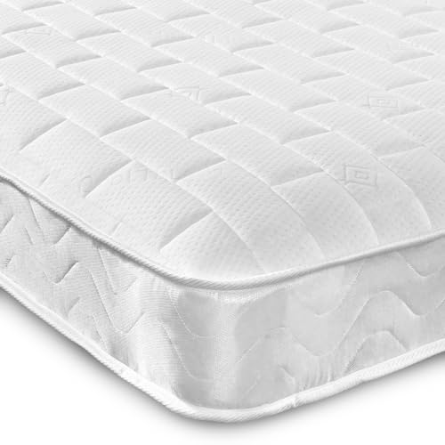 eXtreme comfort ltd Cooltouch Ortho-Tile Hybrid-Matratze aus Memory-Schaum und Pinna-Coil-Bonnell-Federkern-Matratze, Plüschgefühl, weiß, 18 cm tief, kleine Doppelmatratze 120 x 190 cm eXtreme comfort ltd Cooltouch Ortho-Tile Hybrid-Matratze aus Memory-Schaum und Pinna-Coil-Bonnell-Federkern-Matratze, Plüschgefühl, weiß, 18 cm tief, kleine Doppelmatratze 120 x 190 cm von eXtreme comfort ltd
