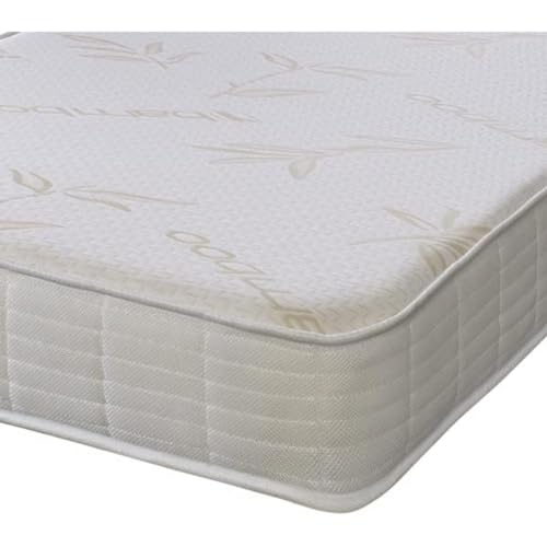 eXtreme comfort ltd Die Extreme Comfort Basic Budget Schaum, Auswahl an Stoff, Economic Memory Foam und Federkernmatratze (Bamboo, 135 x 190 cm), Bambus, 4ft6 Standard UK Double 135cm by 190cm von eXtreme comfort ltd