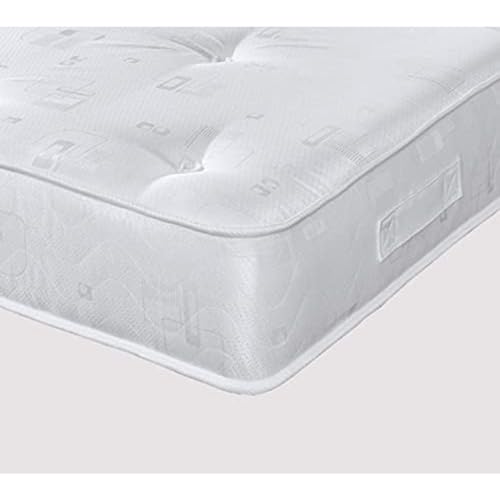 eXtreme comfort ltd Extreme Comfort – 70 cm kleine Einzelmatratze. Handgetuftete Federkern-Matratze (75 x 190 cm) [1347 Plus], Memory-Schaum, Silber, Small Single Mattress von eXtreme comfort ltd