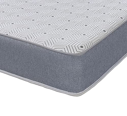 eXtreme comfort ltd Federkernmatratze, Grau Spring Matratze für Doppelbett, mit Memory-Faser-Schicht, 122 cm x 122 cm, Gedächtnisschaum, Small Double Mattress von eXtreme comfort ltd